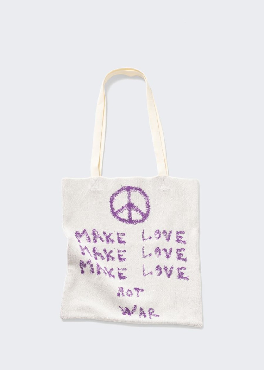 Clothing Carne Bollente | Peace Bag — Beige