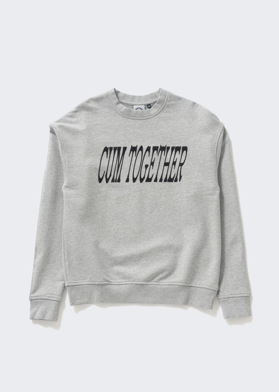 Clothing Carne Bollente | Cum Together Sweater — X Black Grey