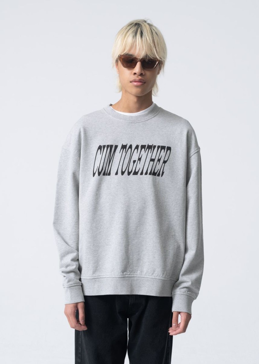 Clothing Carne Bollente | Cum Together Sweater — X Black Grey