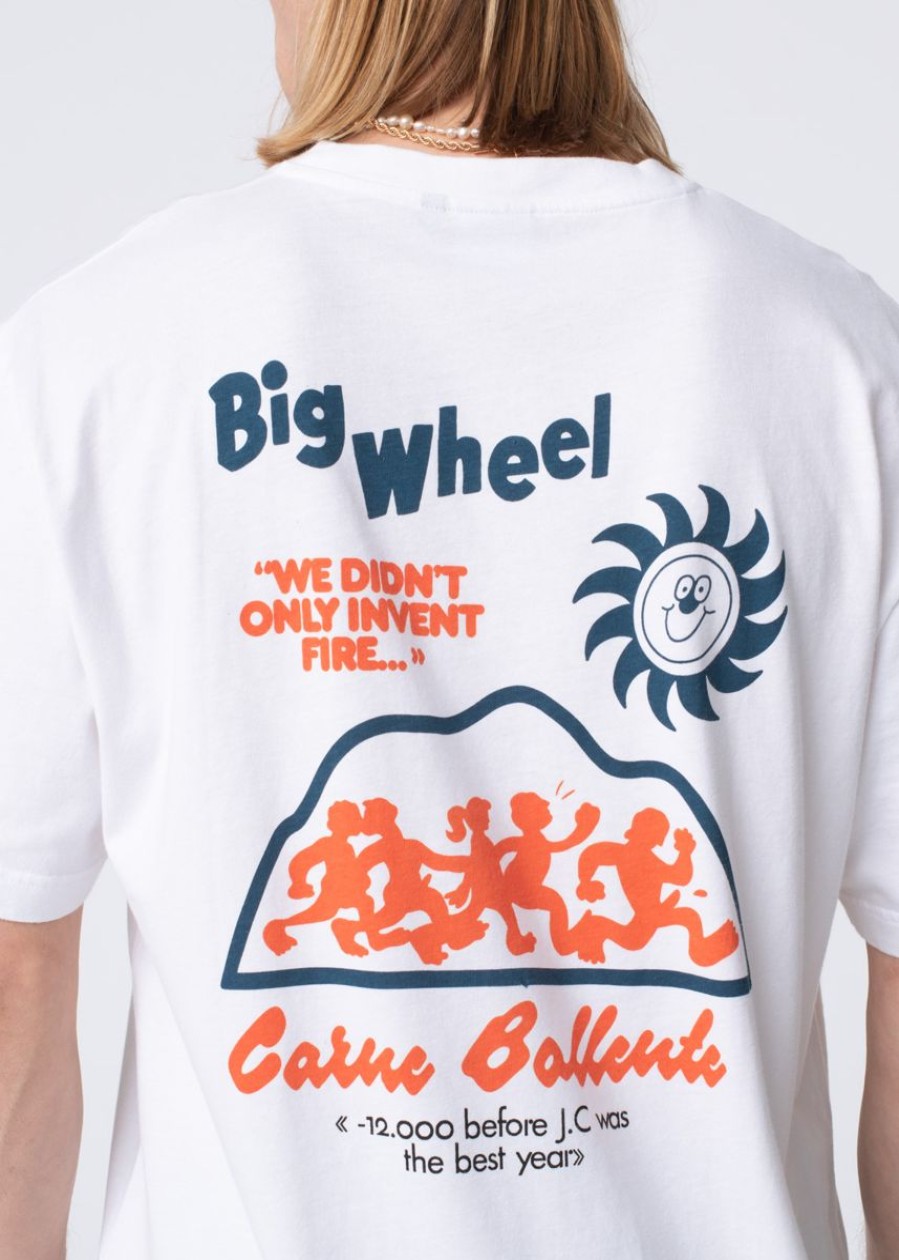 Clothing Carne Bollente | Big Wheel — White